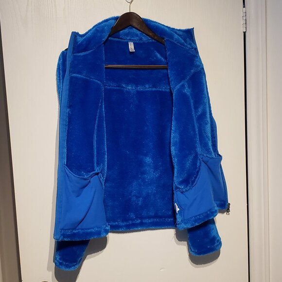Deluxe Blue Athletic Sweater - Jacket - Super Soft, Warm & Comfortable - Large - Picture 5 of 5